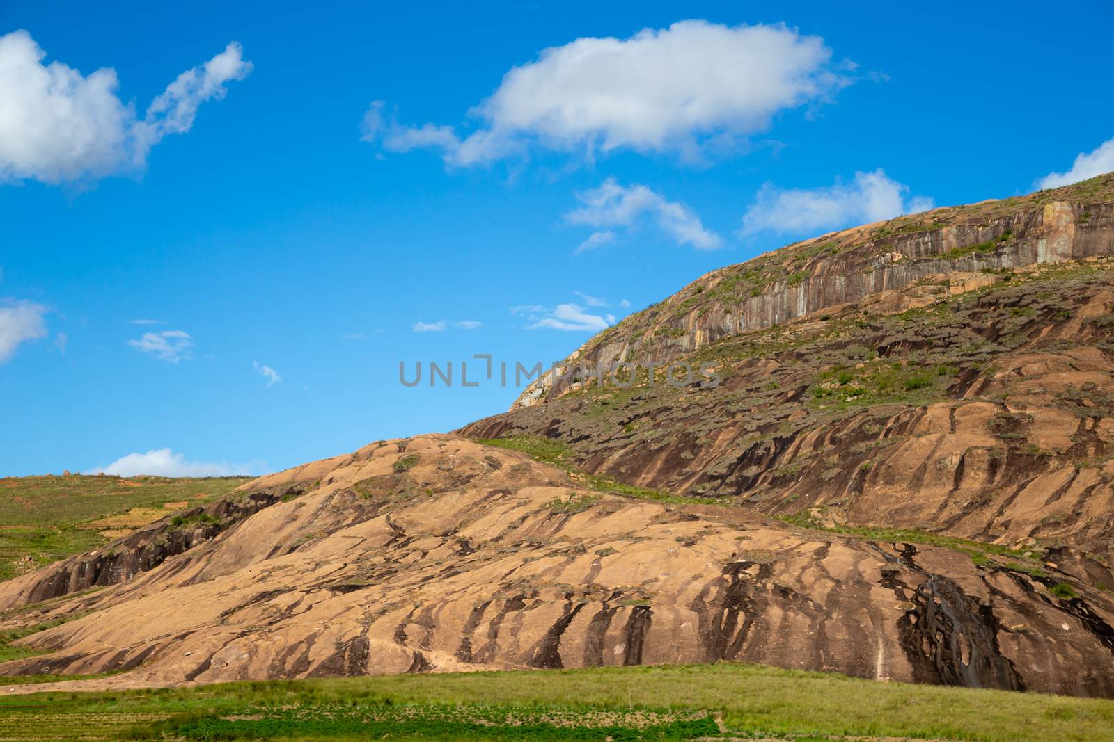 A landscape shot of the island of Madagascar