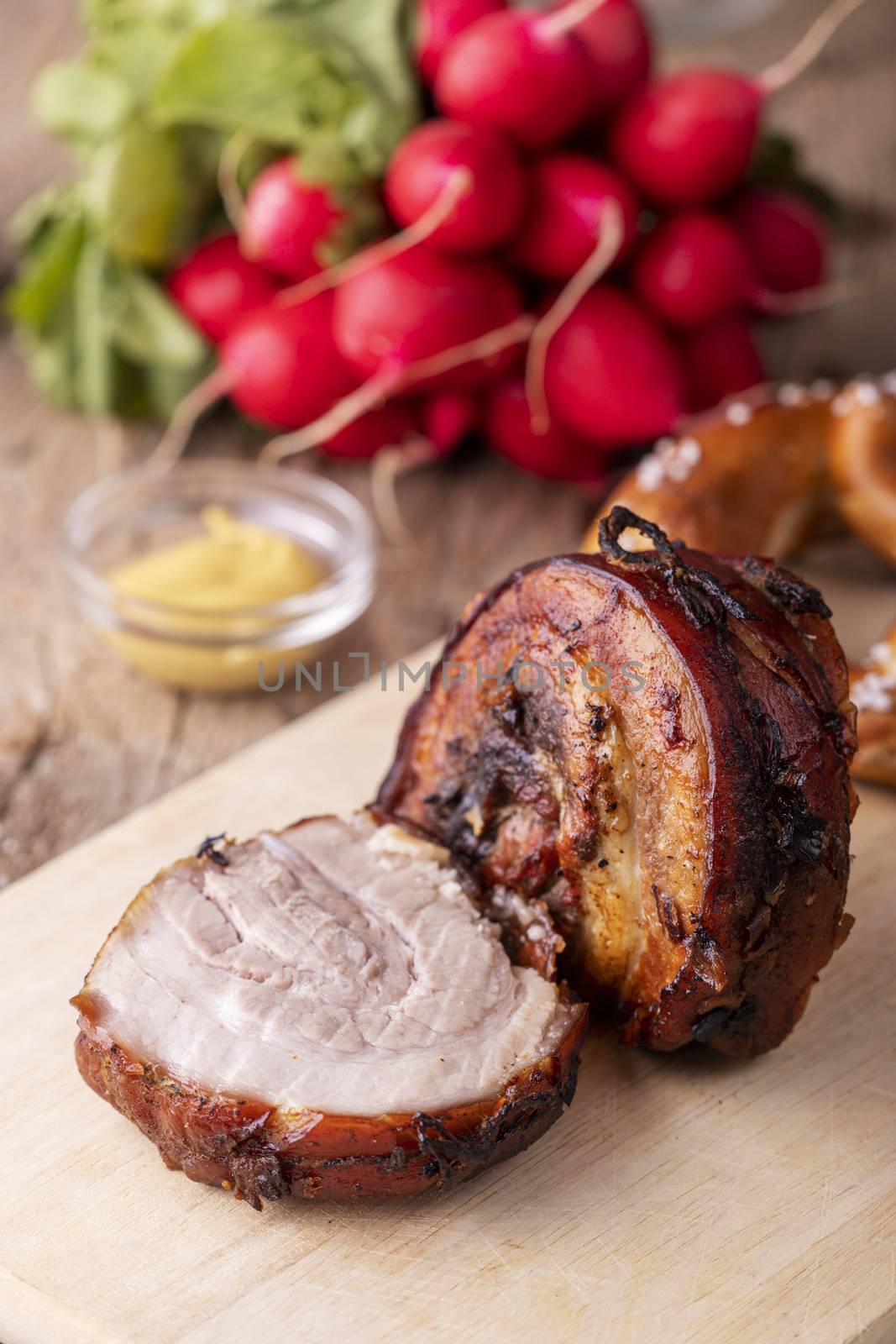grilled rolled pork by bernjuer
