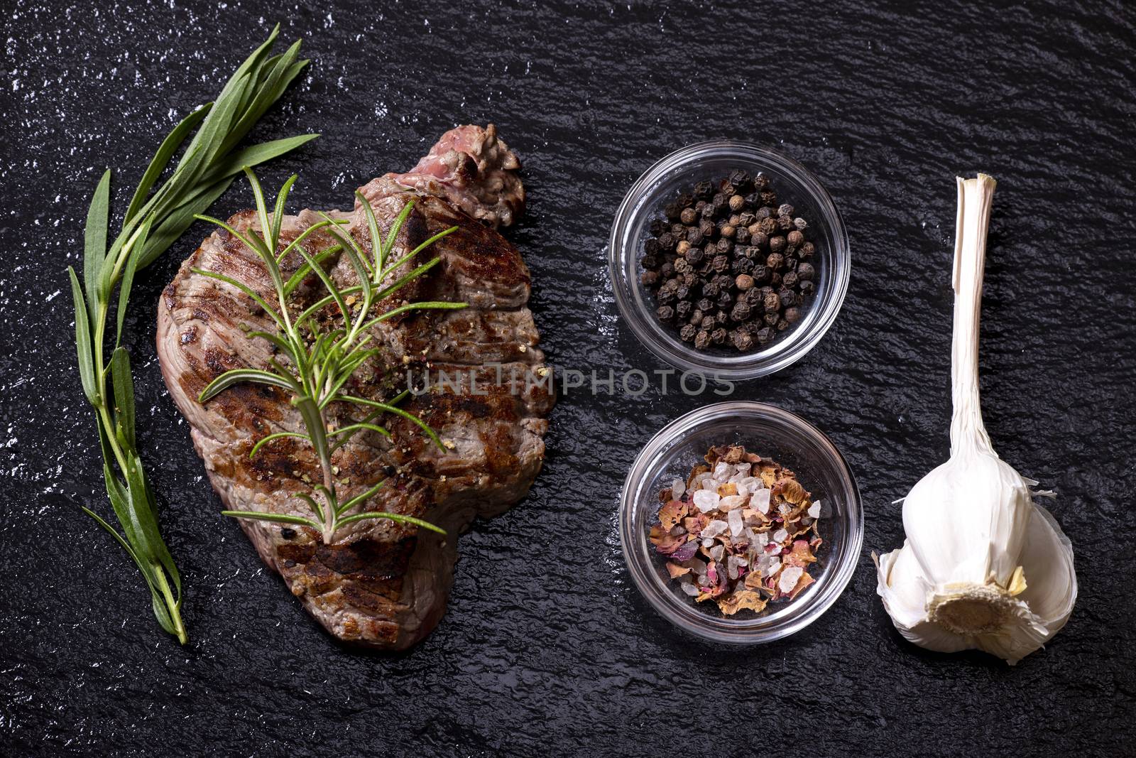 grilled steak by bernjuer