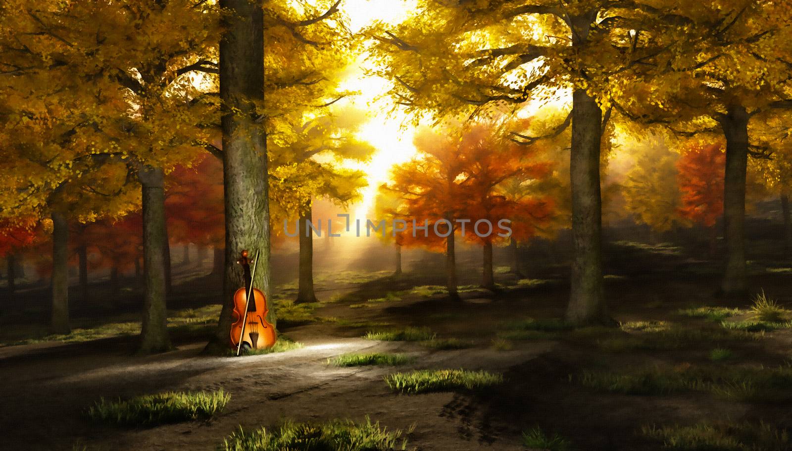 Sounds of autumn by applesstock