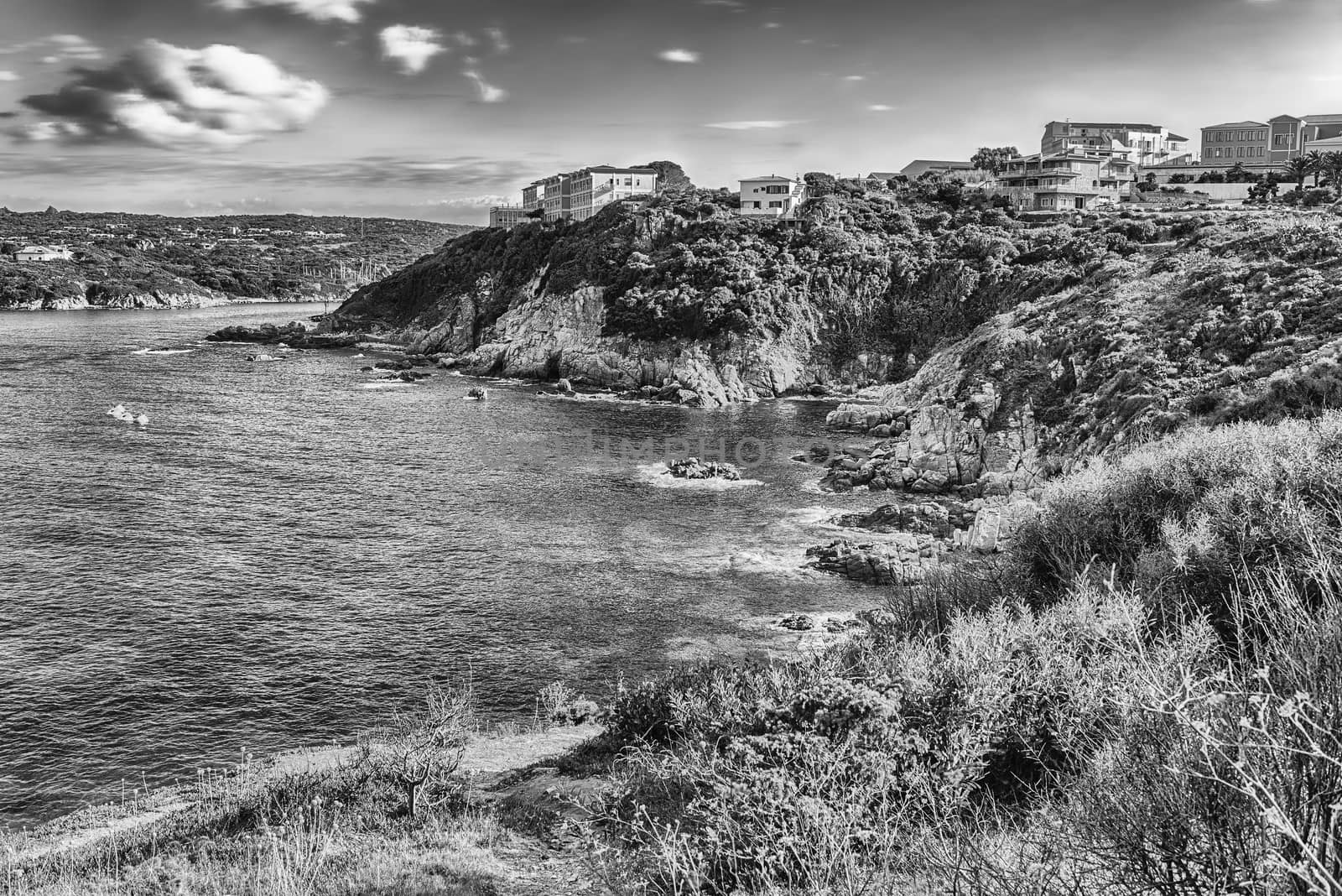 View over the coast of Santa Teresa Gallura, Sassari, Italy by marcorubino