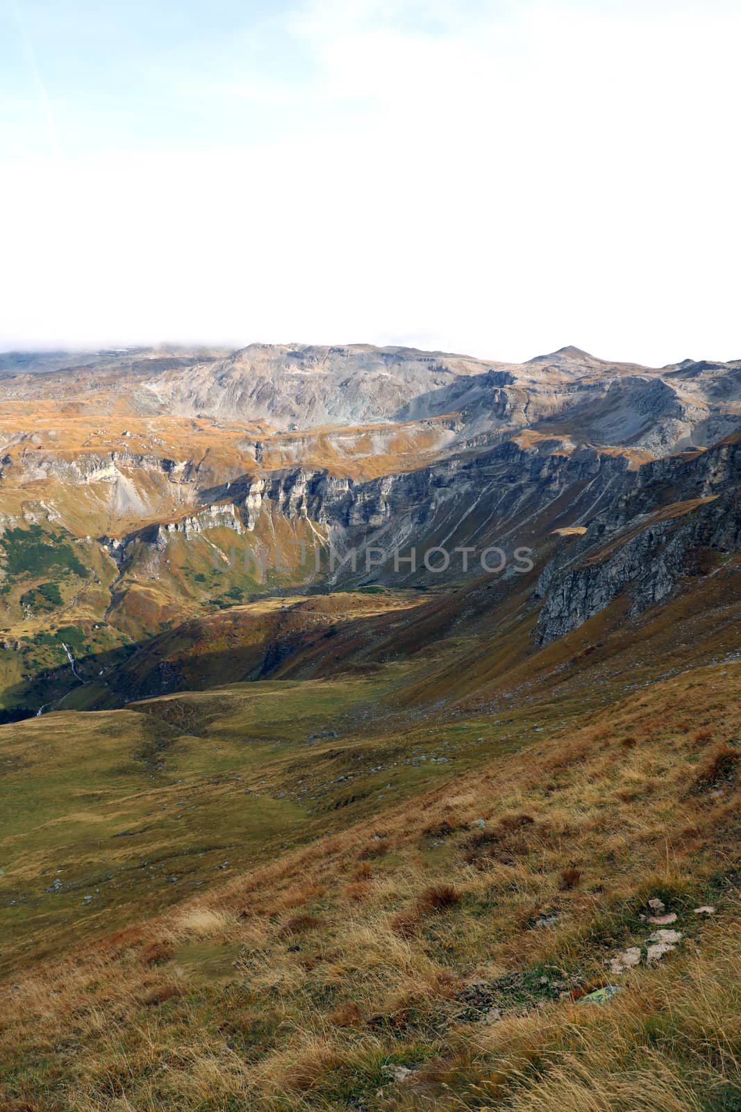 Nice view of the mountains in an autumn day. by kip02kas