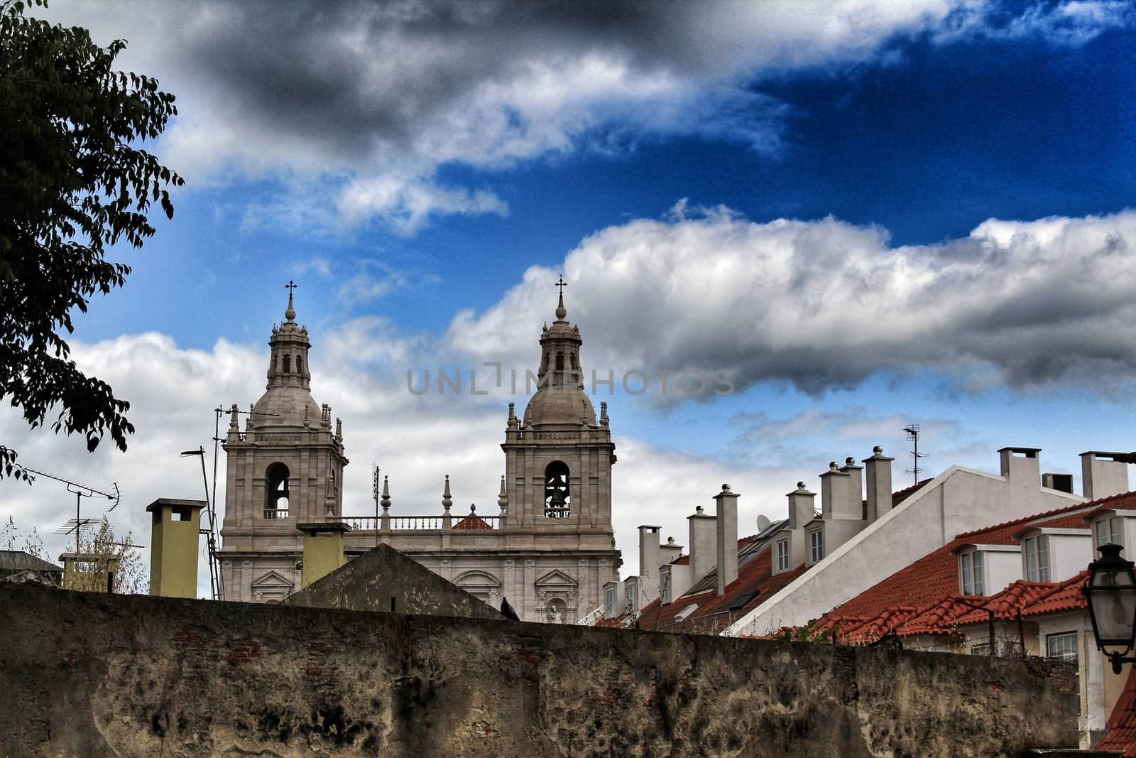 Views of Lisbon city in the morning by soniabonet