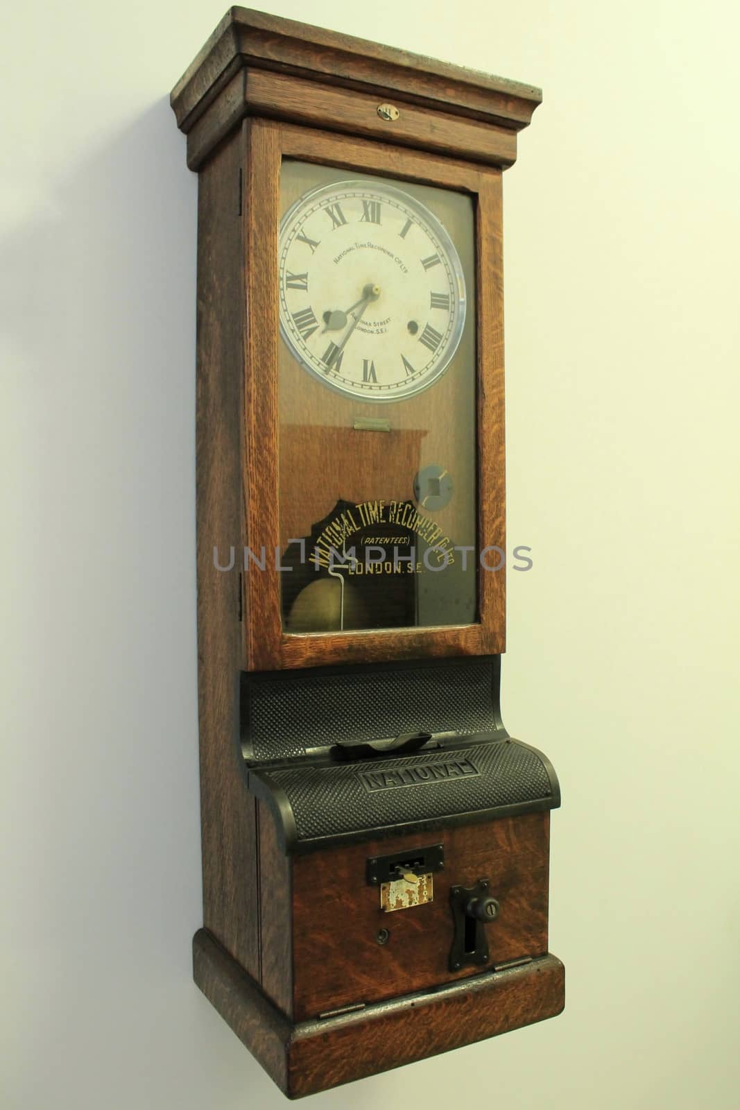 Old wooden clock by soniabonet