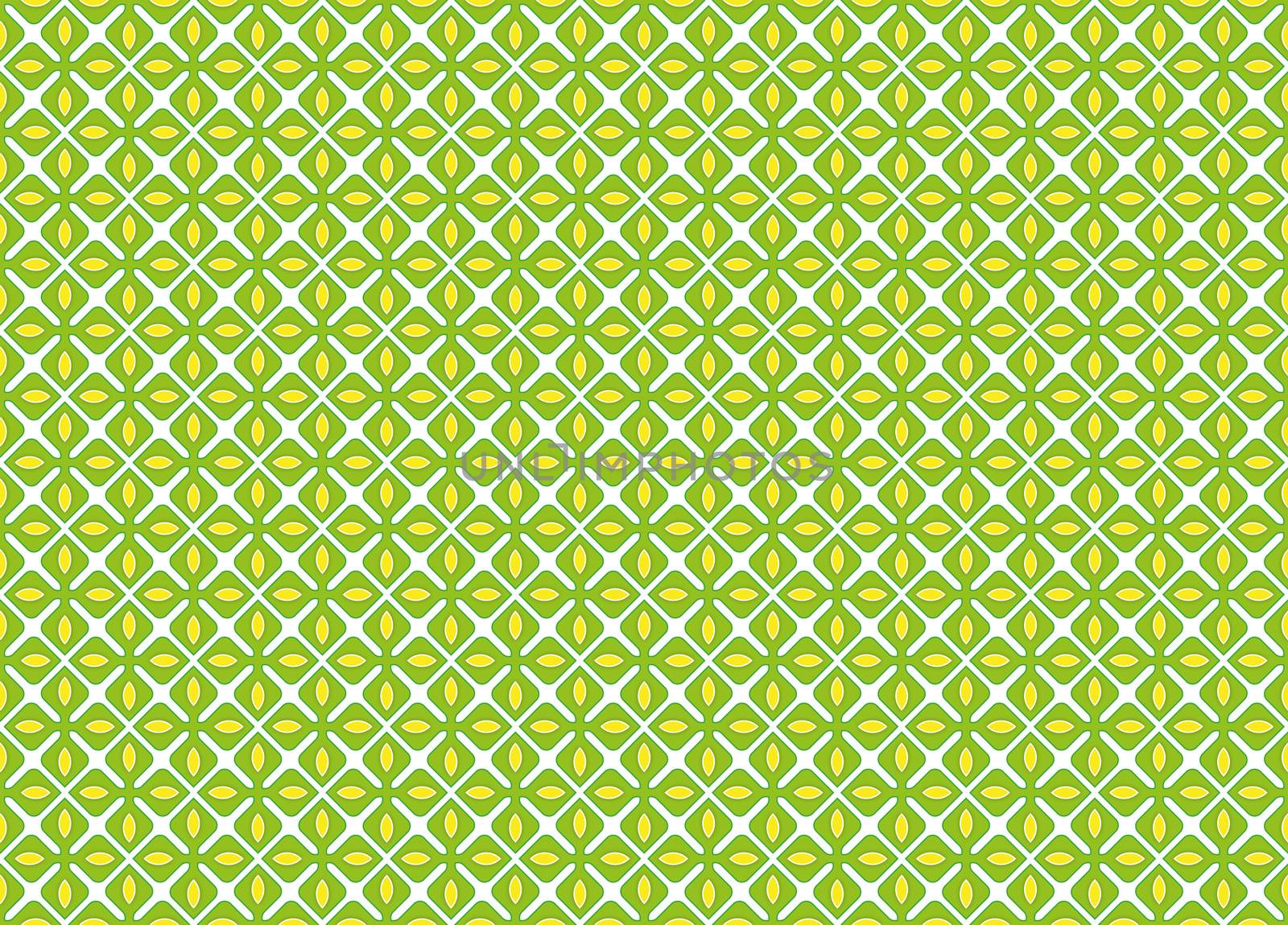 background or textile green four leaf leaf pattern