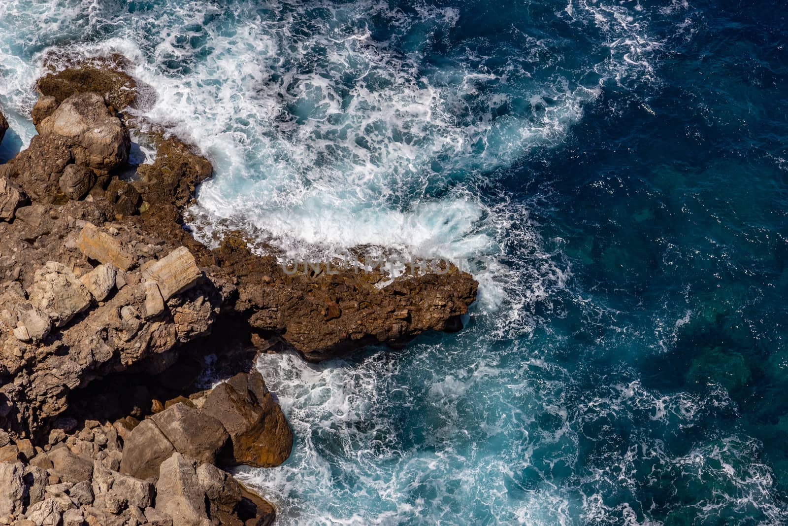 Scenic view on the coast of northern Mallorca between Bayalbufar and Andratx