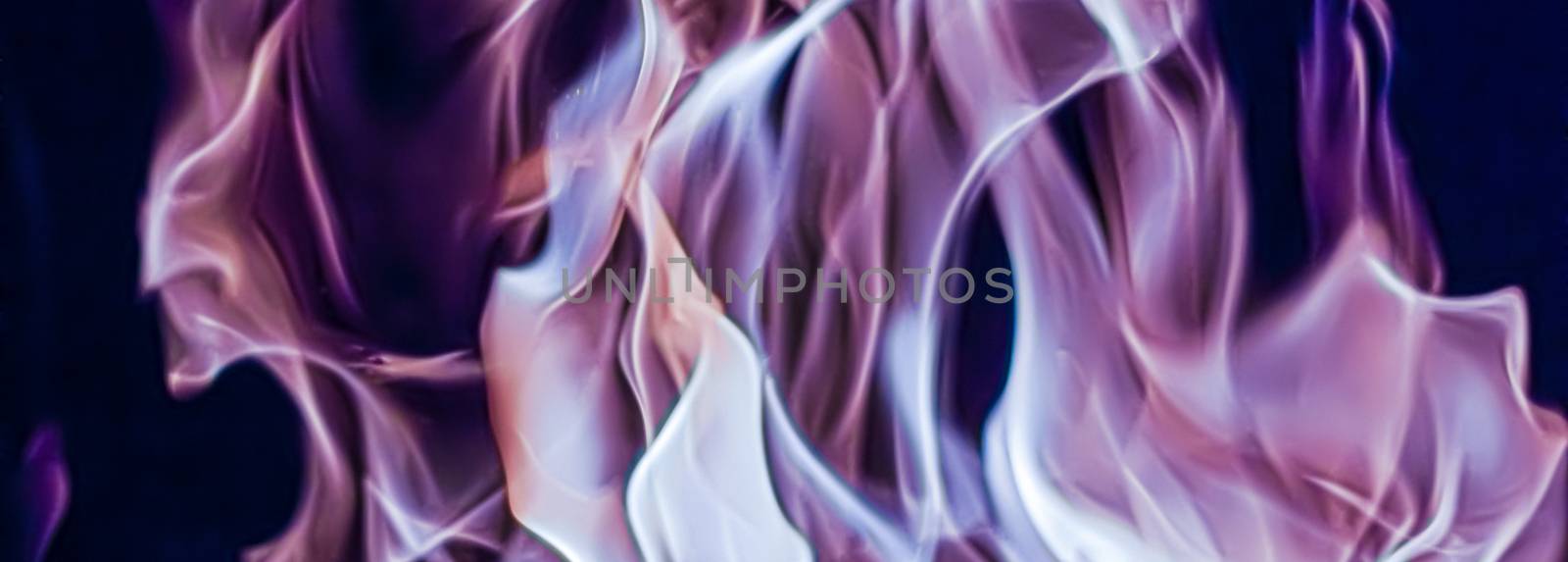 Abstract purple smoke as minimal background, magical backdrop and flow design