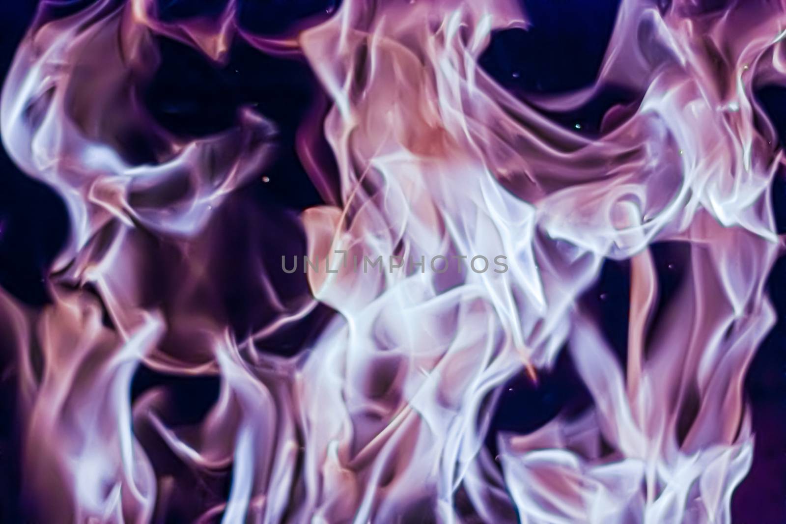 Abstract purple smoke as minimal background, magical backdrop and flow design