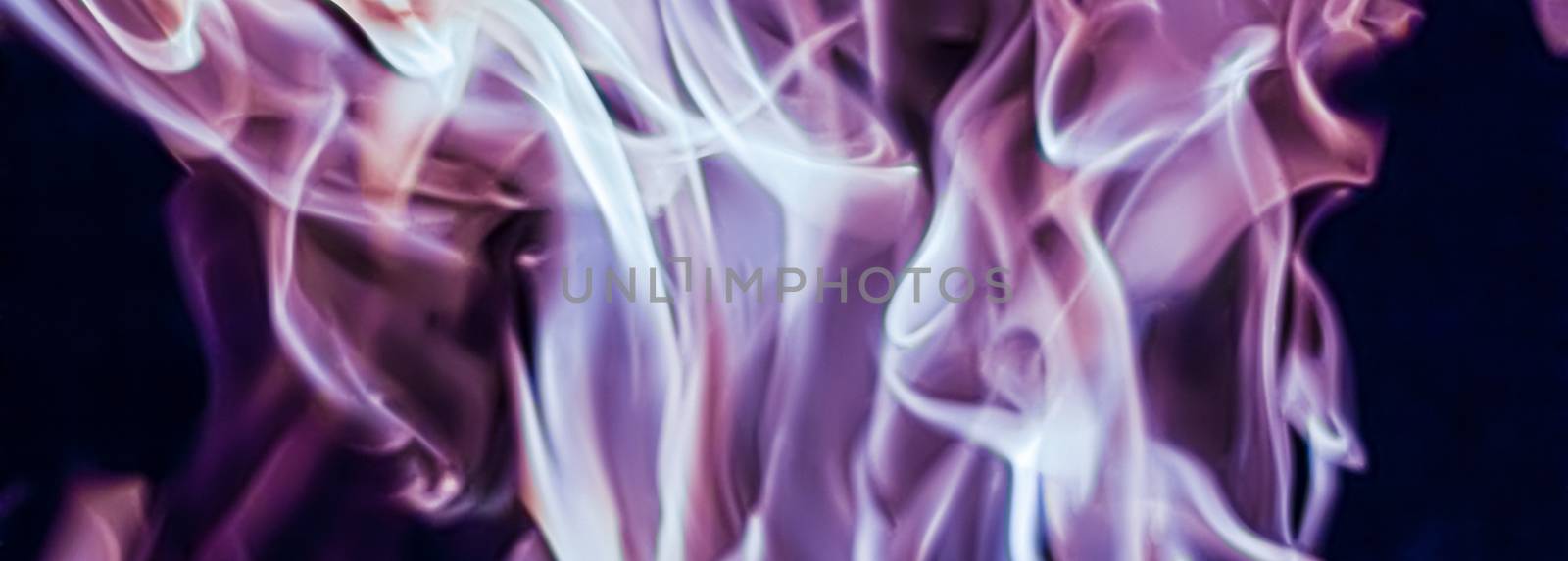 Abstract purple smoke as minimal background, magic backdrop and  by Anneleven