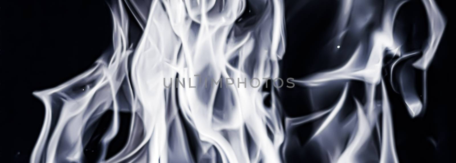 Abstract smoke as minimal background, magic backdrop and flow de by Anneleven