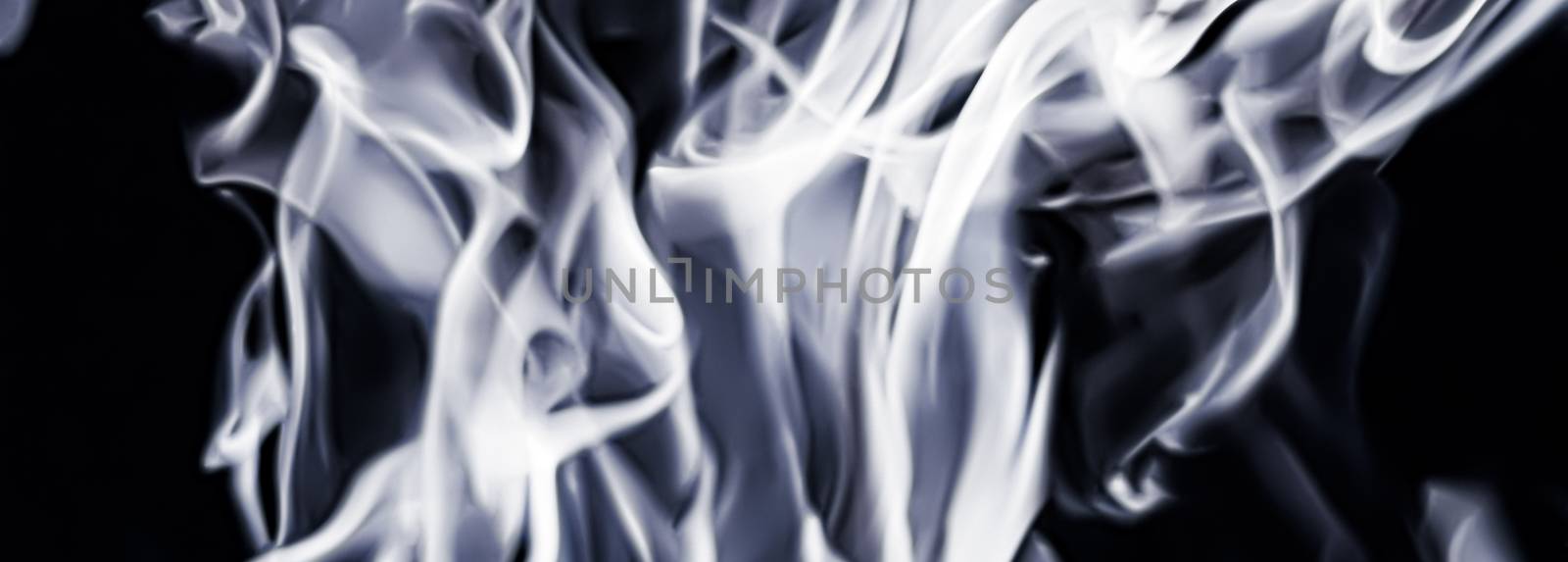 Abstract smoke as minimal background, magical backdrop and flow design