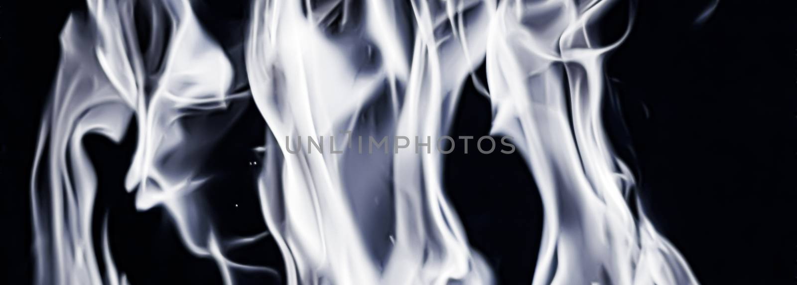 Abstract smoke as minimal background, magic backdrop and flow de by Anneleven