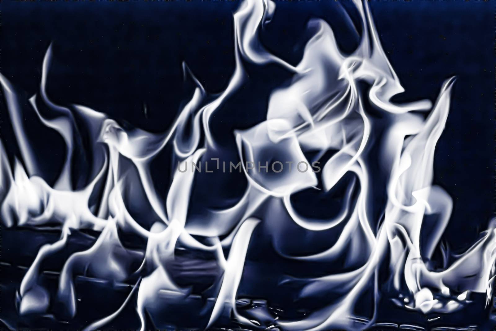 Abstract smoke as minimal background, magic backdrop and flow de by Anneleven
