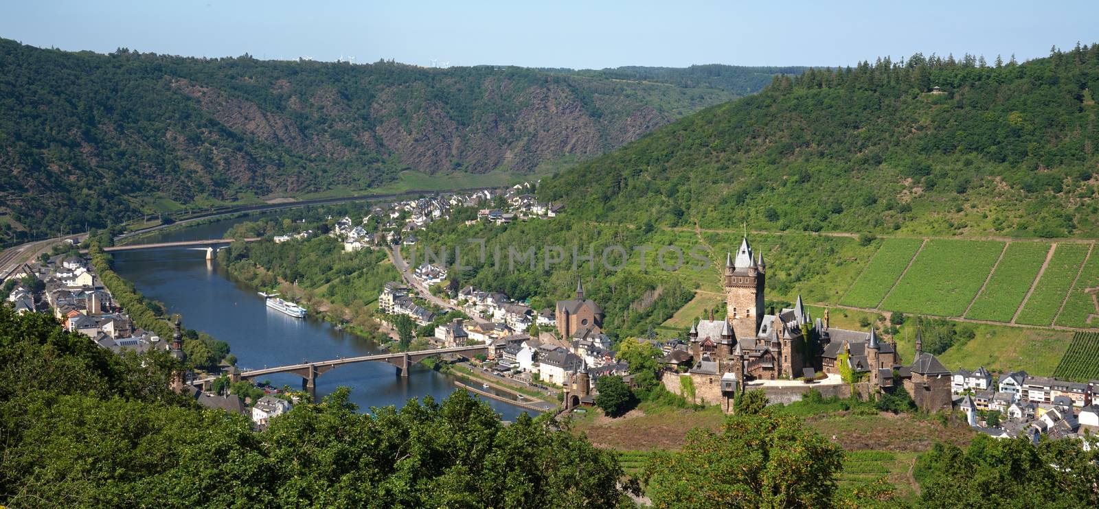Cochem, Moselle, Germany by alfotokunst
