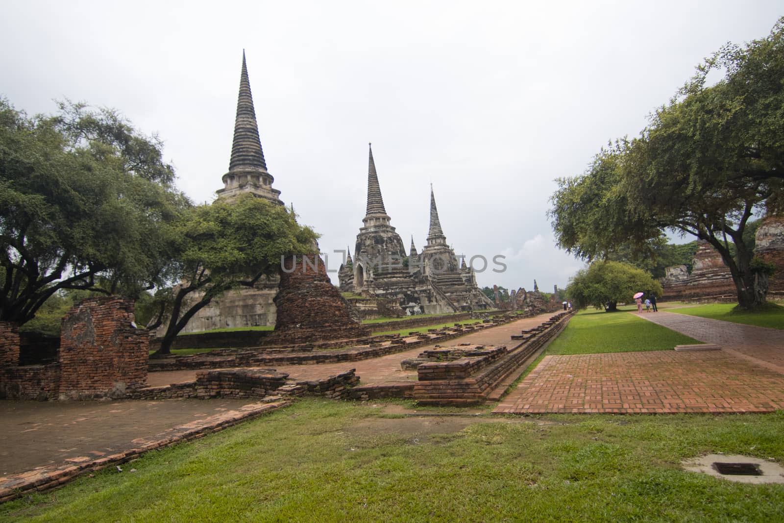 Wat Phra Si Sanphet Ayutthaya, Historical Park historic city of Ayutthaya. is a tourist destination.