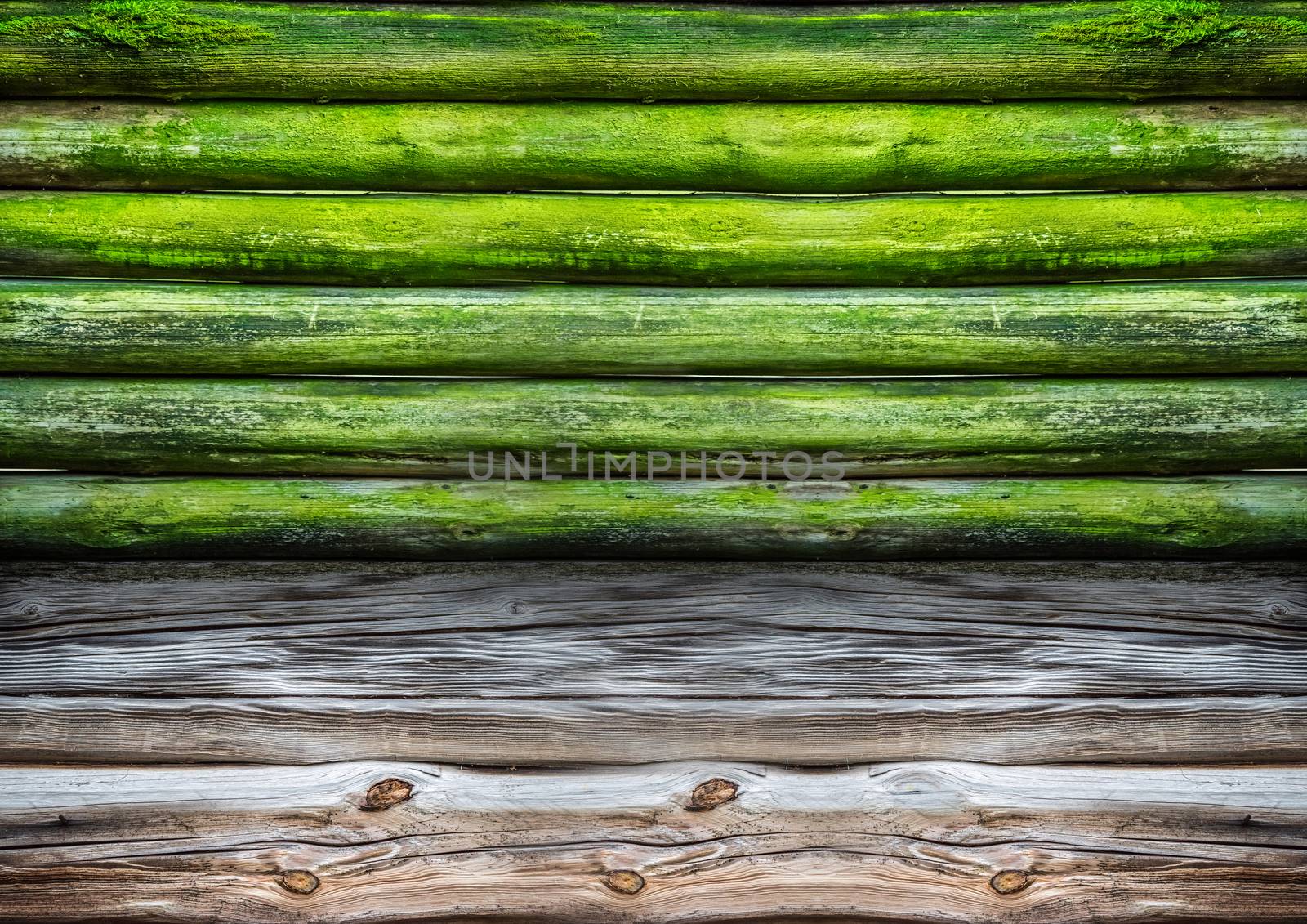 Vintage green brown Wood Board Texture Wooden Floor Christmas horizontal Backdrop