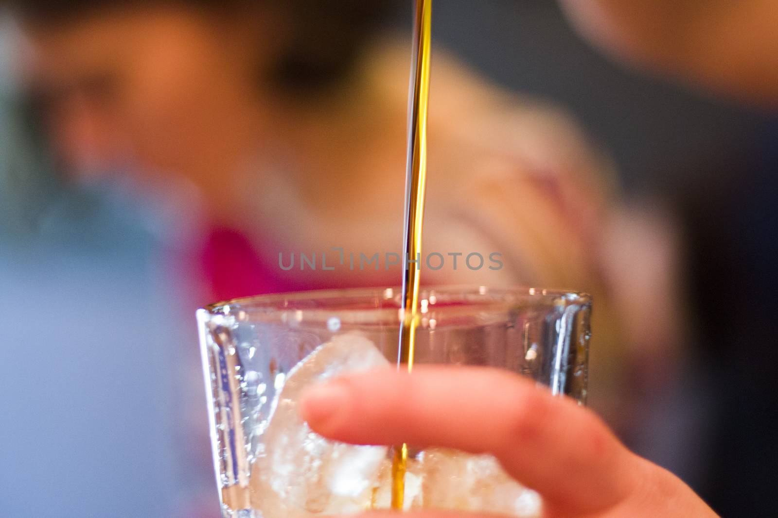 cocktail in bar, alcoholic drink in glass, ace and alcohol background.