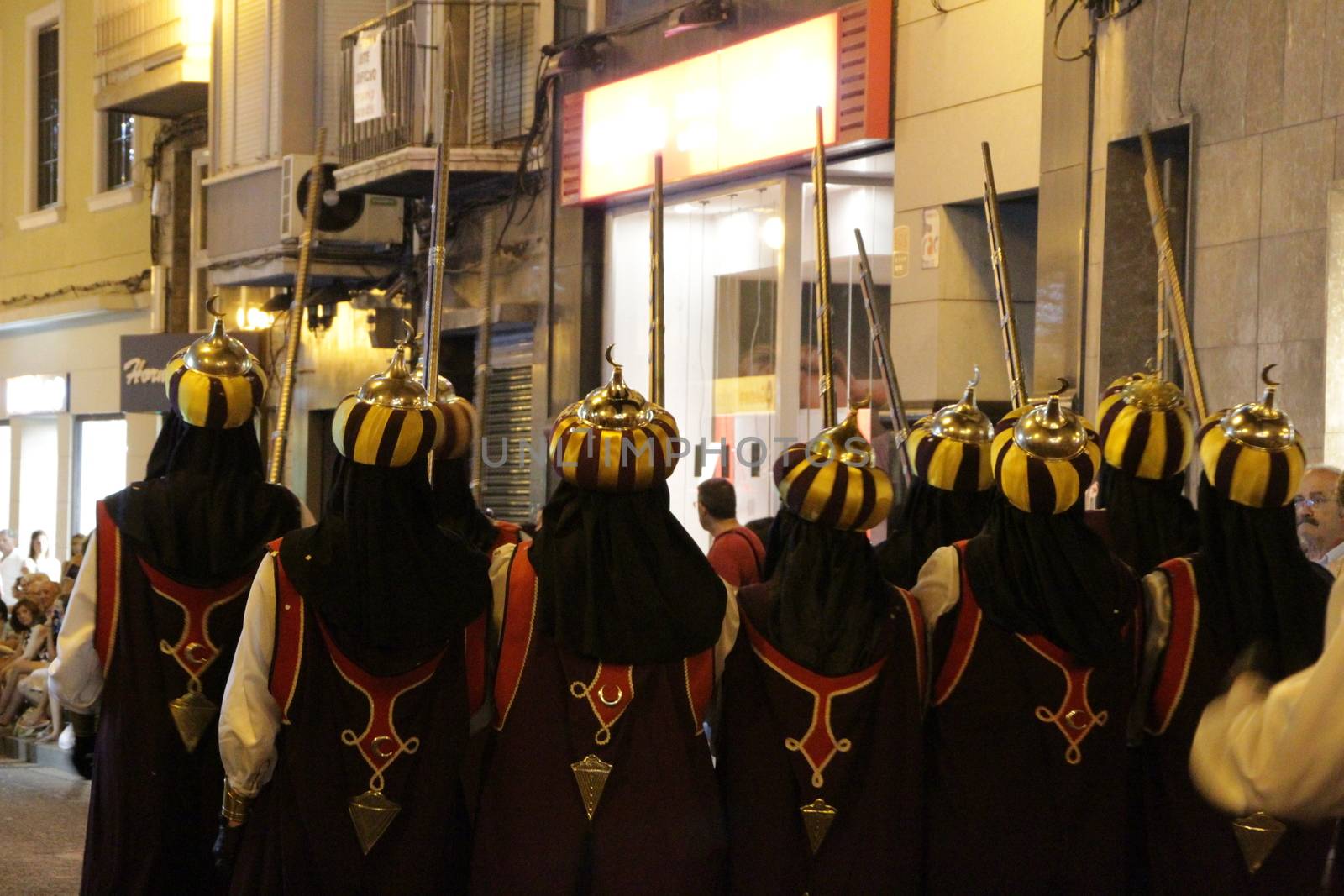 Parade of Moors and Christians for the festivities of Elche, Alicante by soniabonet