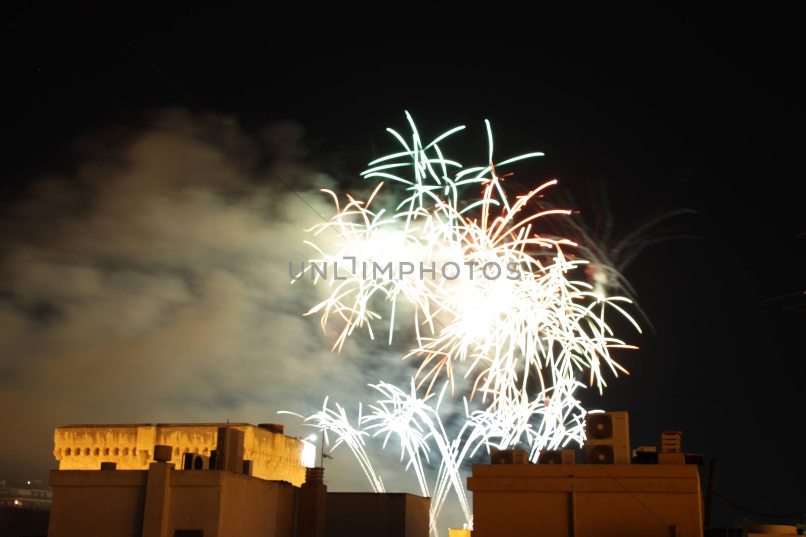 Fireworks in Elche for the festivities by soniabonet