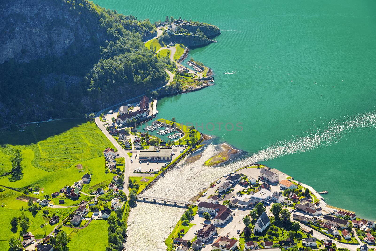 Aerial view on Flam by Nanisimova