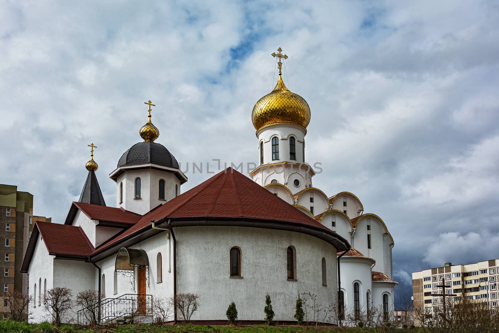 Belarus, Minsk - 08.04.2017: The Church of St. Michael the Archangel