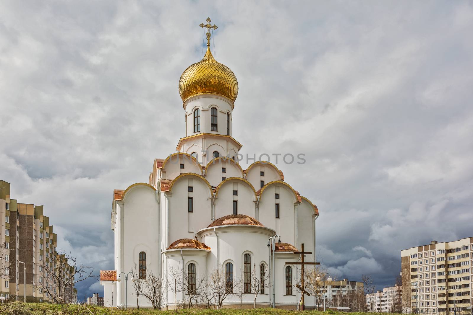 The Church of St. Michael the Archangel in Minsk (Belarus) by Grommik