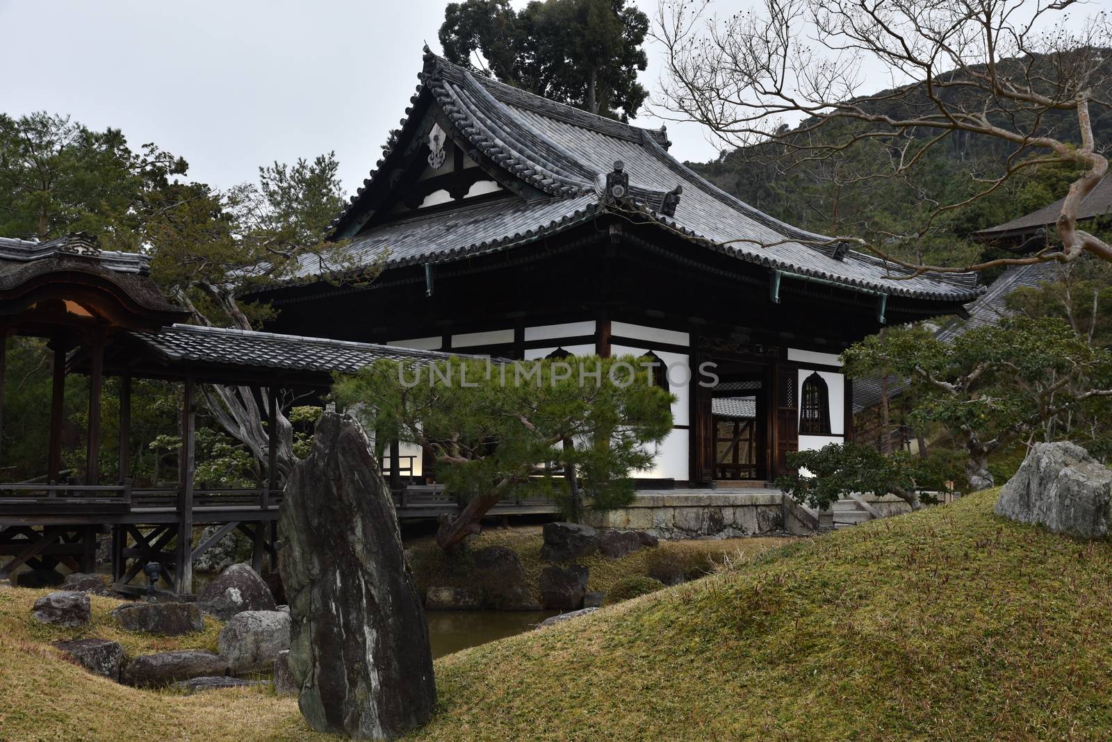 Kyoto castle in Japan