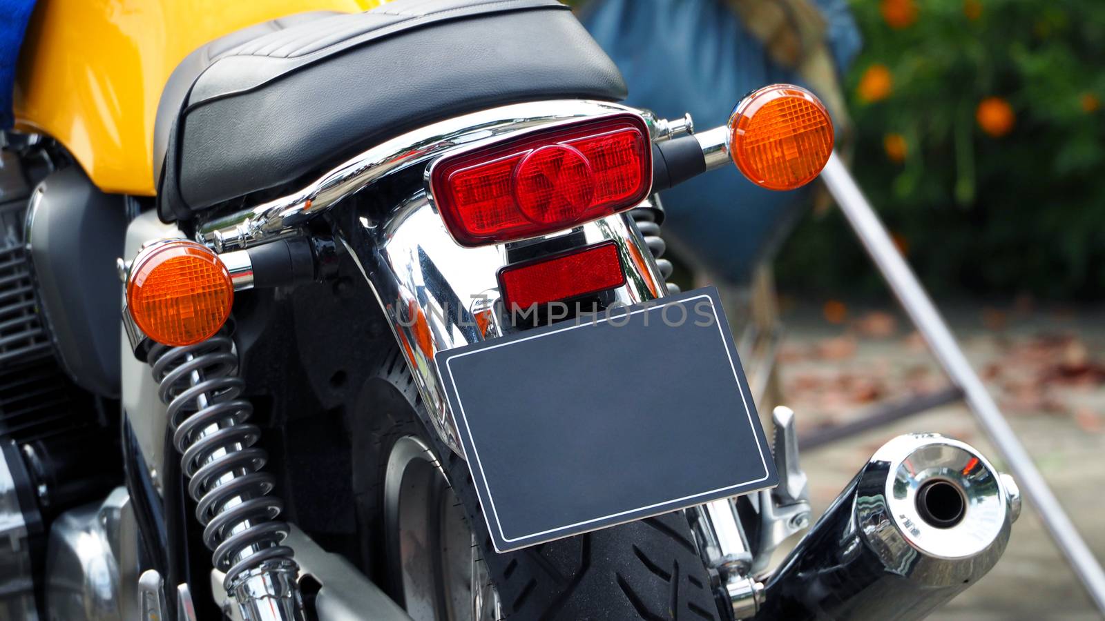 Motorcycle bigbike break and turn signal light and engine body made from high technology metal.