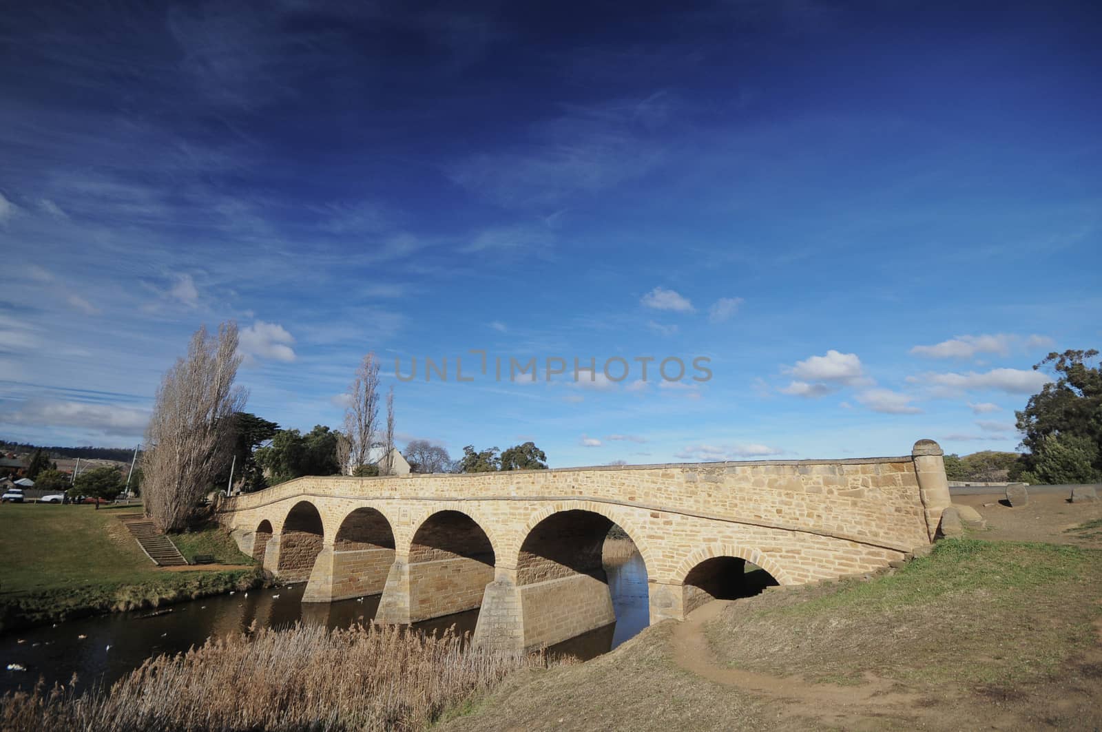 Richmond bridge in Winter in Tasmania Australia by eyeofpaul