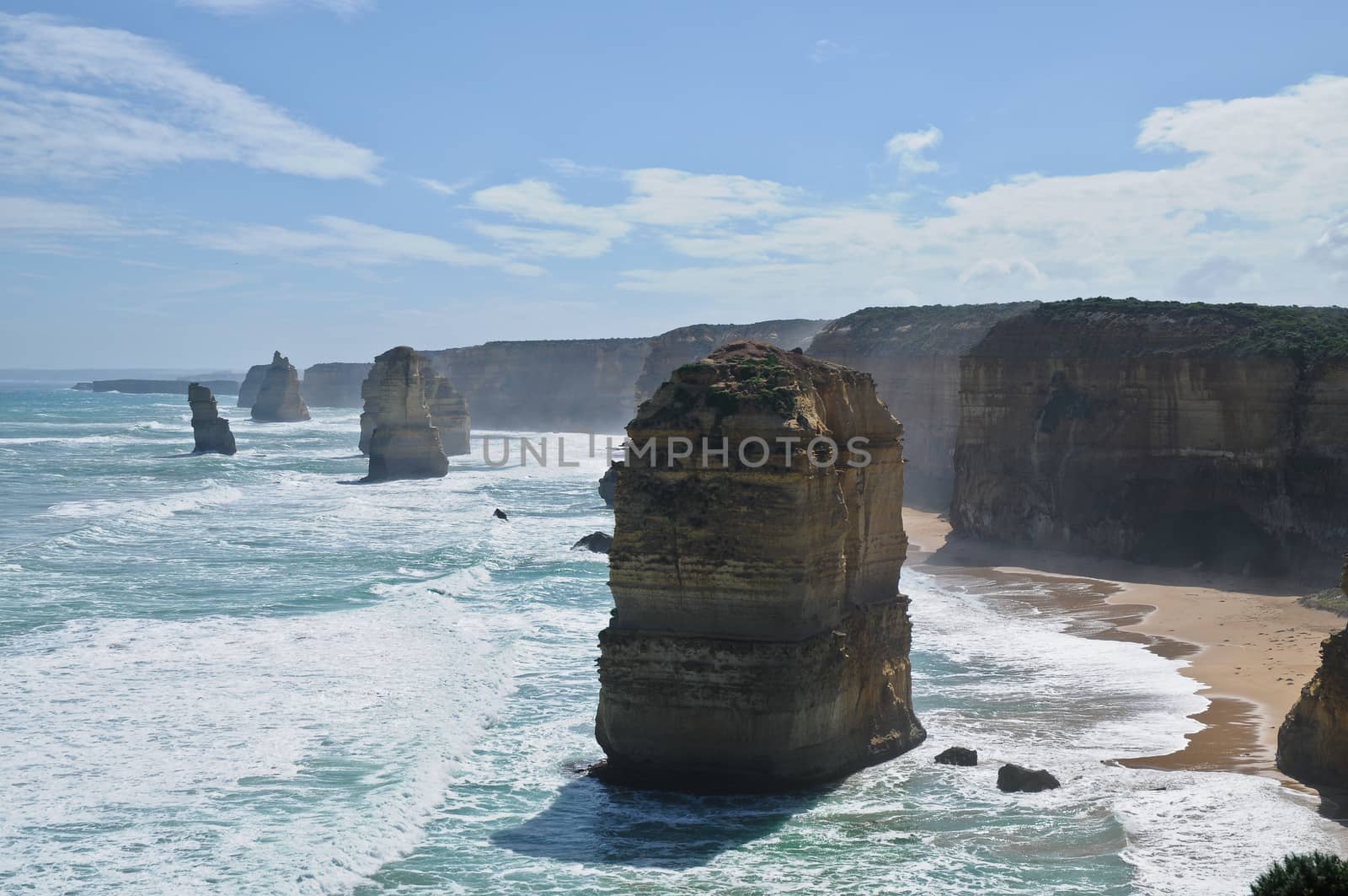 12 apostles near Great Ocean Road in Victoria Australia