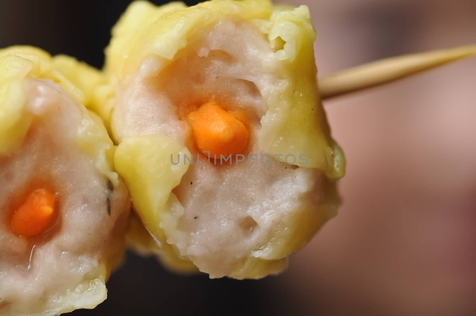 Shu Mai - Chinese minced pork dumpling for Yum Cha tea time