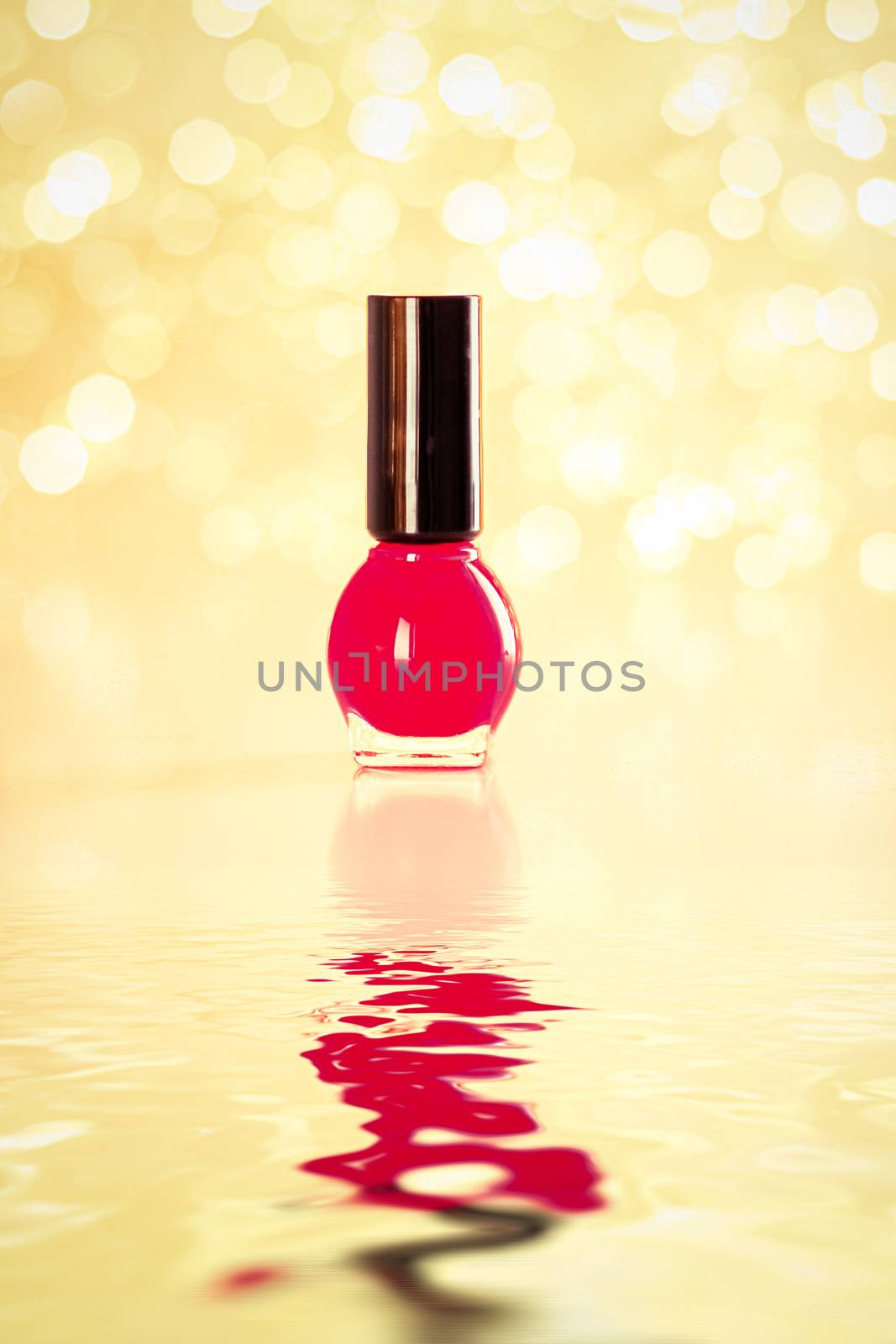 Nail polish bottles for manicure and pedicure, beauty and cosmetic products