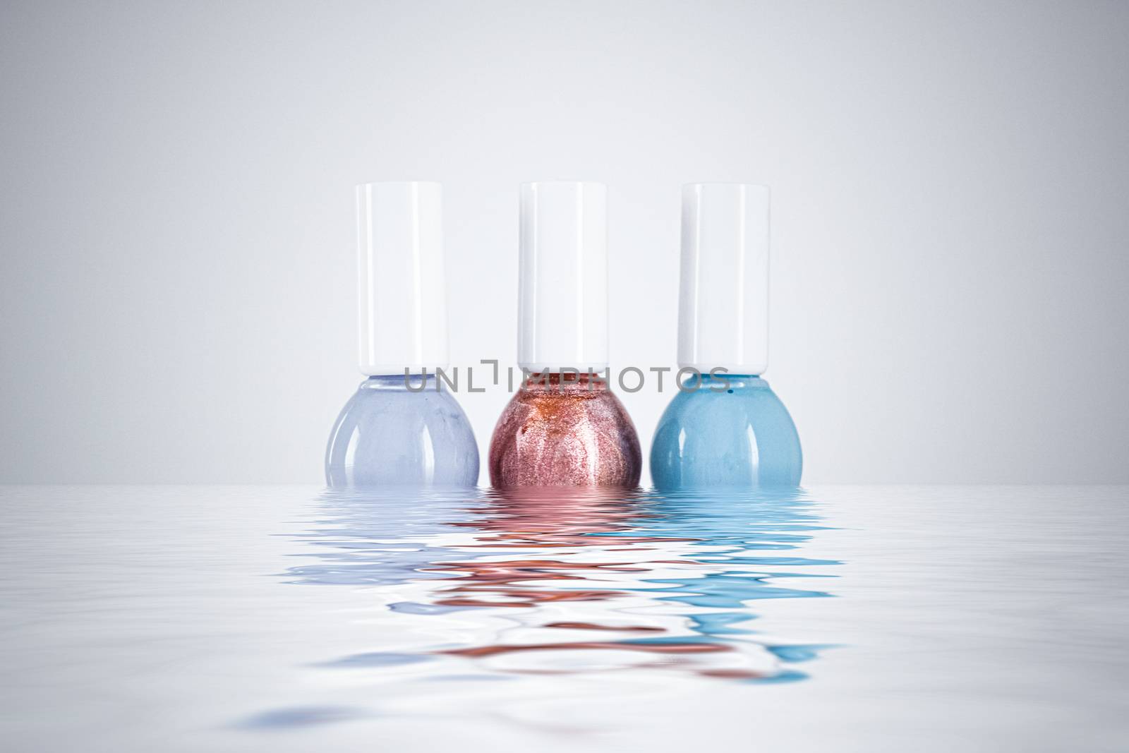 Nail polish bottles for manicure and pedicure, beauty and cosmet by Anneleven