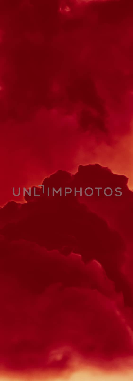 Hot fire flames or red clouds for minimalistic background design