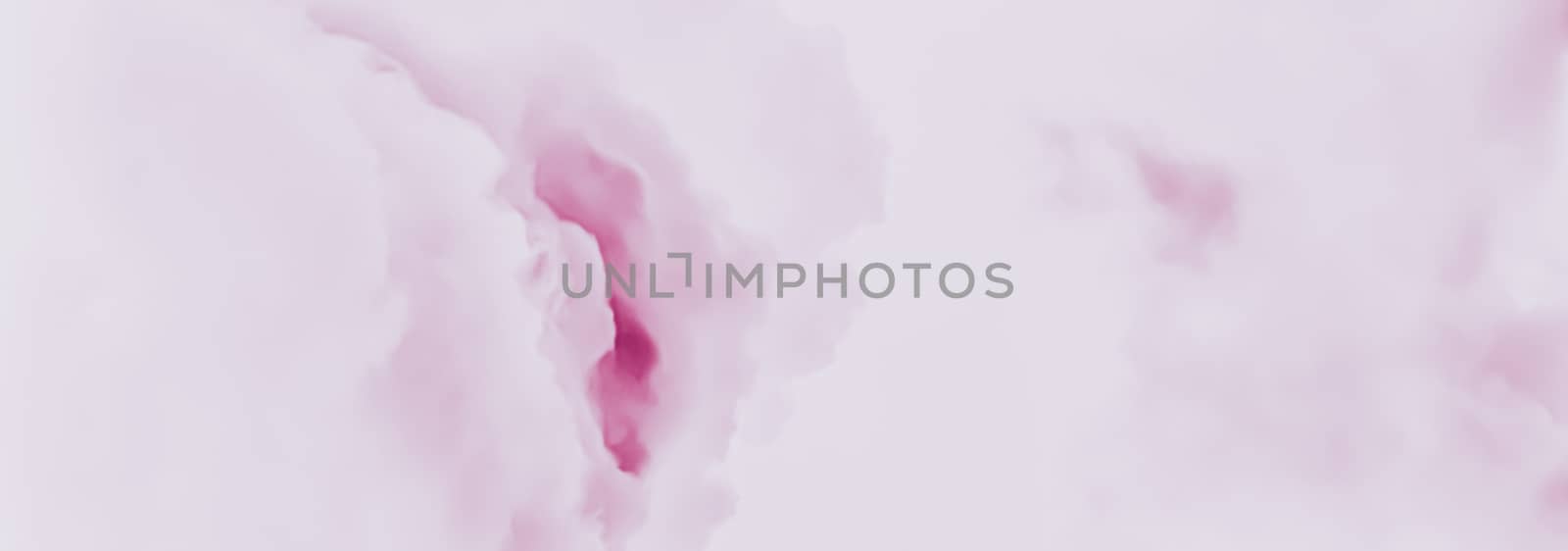 Minimalistic pink cloudy background as abstract backdrop, minimal design and artistic splashes