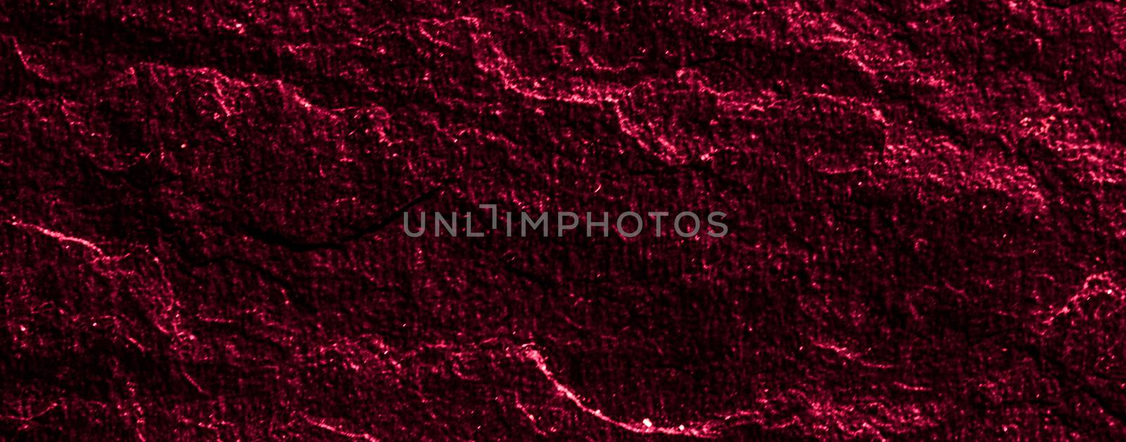 Red stone texture as abstract background, design material and textured surfaces