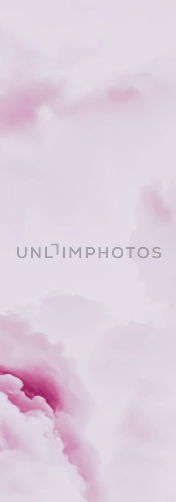 Minimalistic pink cloudy background as abstract backdrop, minimal design and artistic splashes