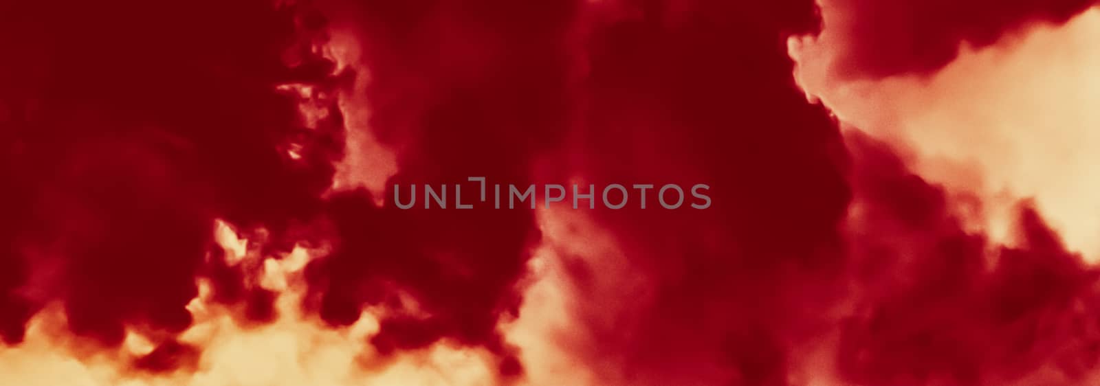 Hot fire flames or red clouds as minimalistic background design by Anneleven