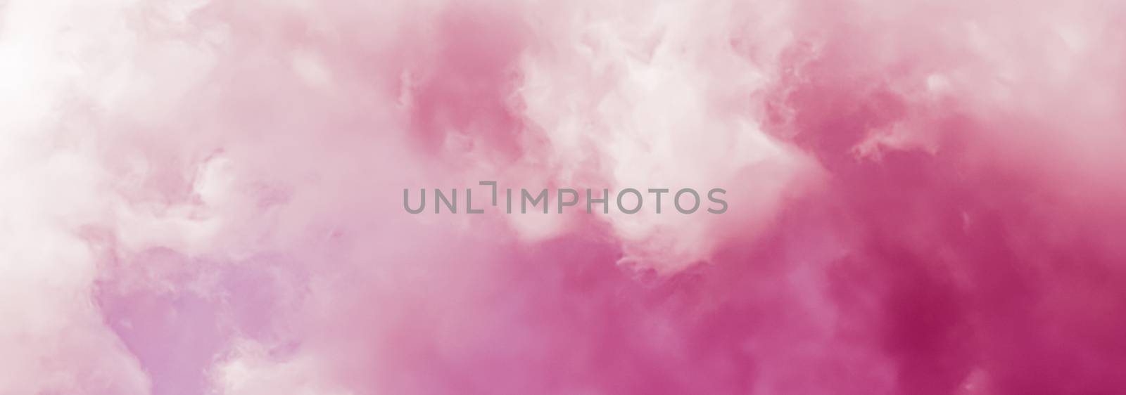 Fantasy and dreamy pink sky, spiritual and nature backgrounds