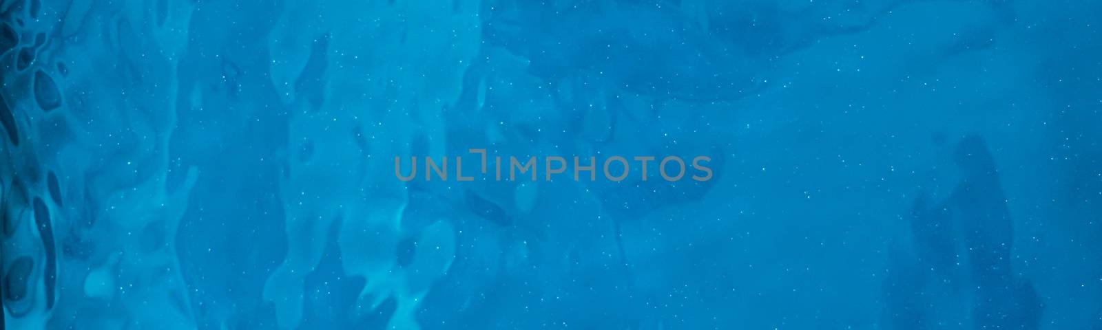 Blue water texture as abstract background, swimming pool and wav by Anneleven
