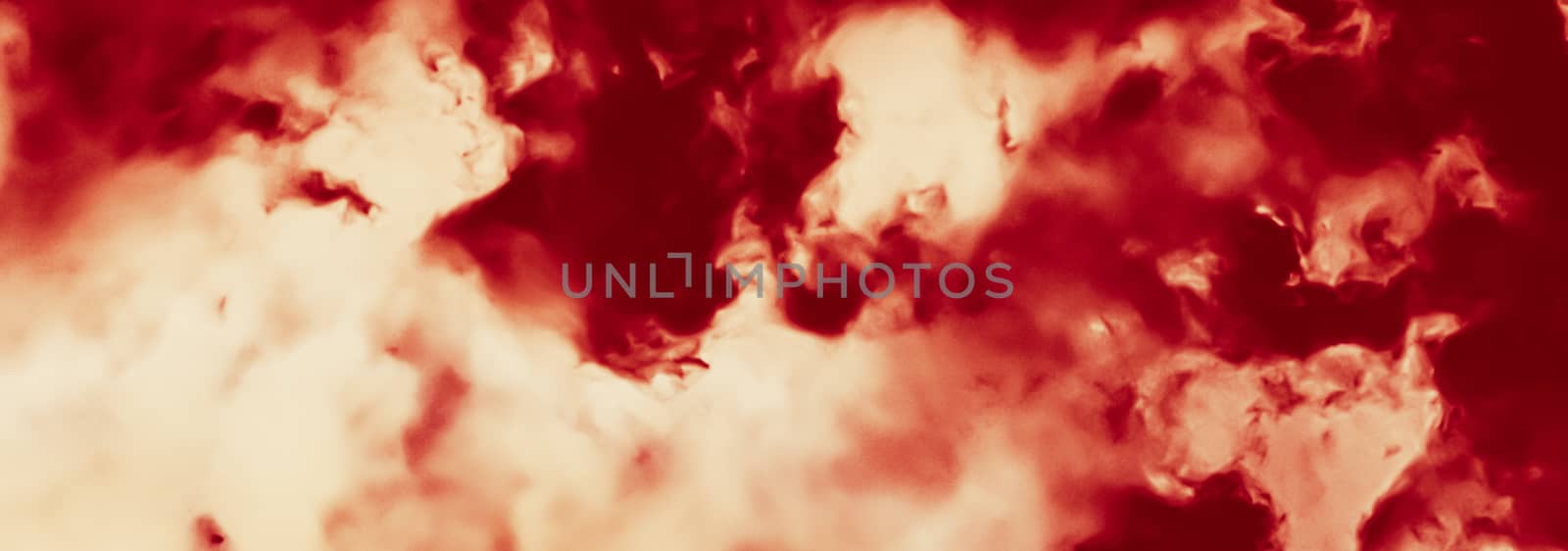 Hot fire flames or red clouds as minimalistic background design by Anneleven