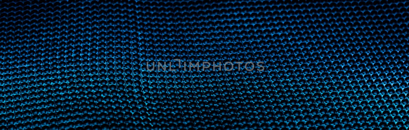 Blue metallic abstract background, futuristic surface and high tech materials