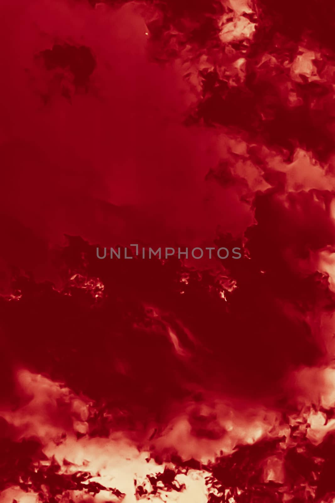 Hot fire flames or red clouds for minimalistic background design