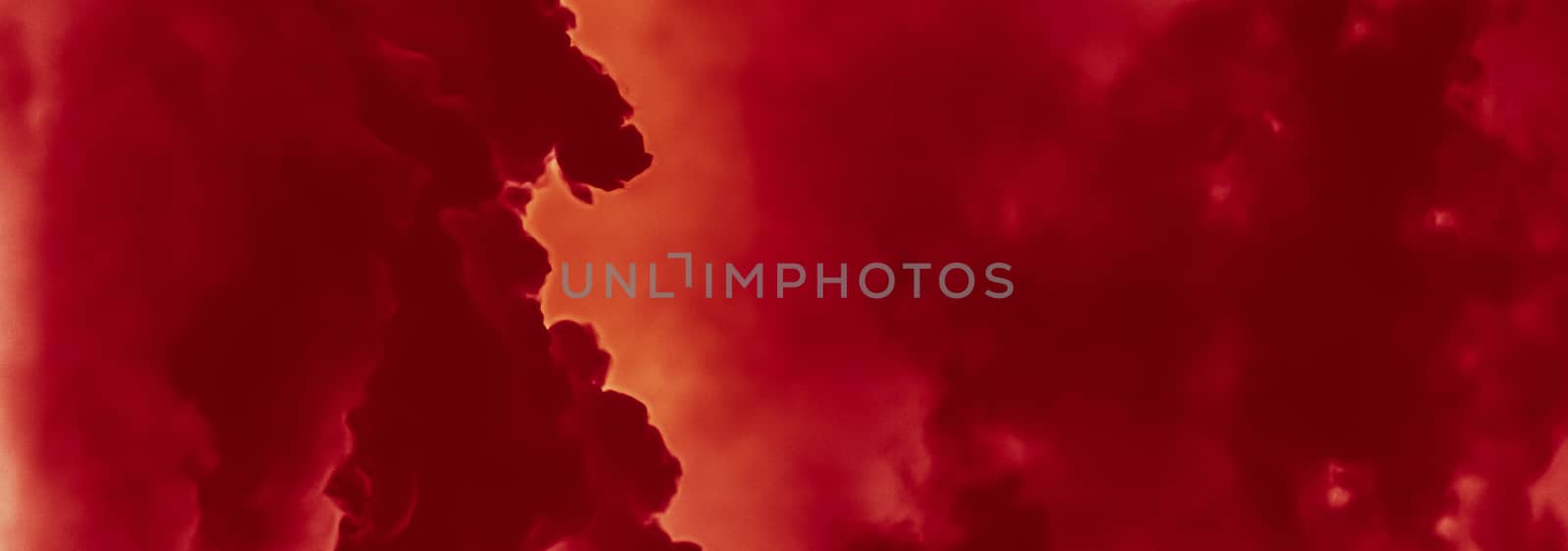 Hot fire flames or red clouds as minimalistic background design by Anneleven