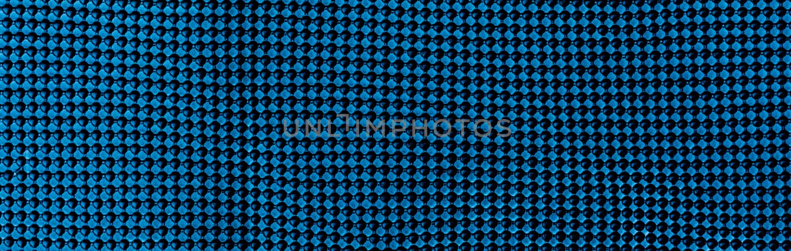 Blue metallic abstract background, futuristic surface and high tech materials