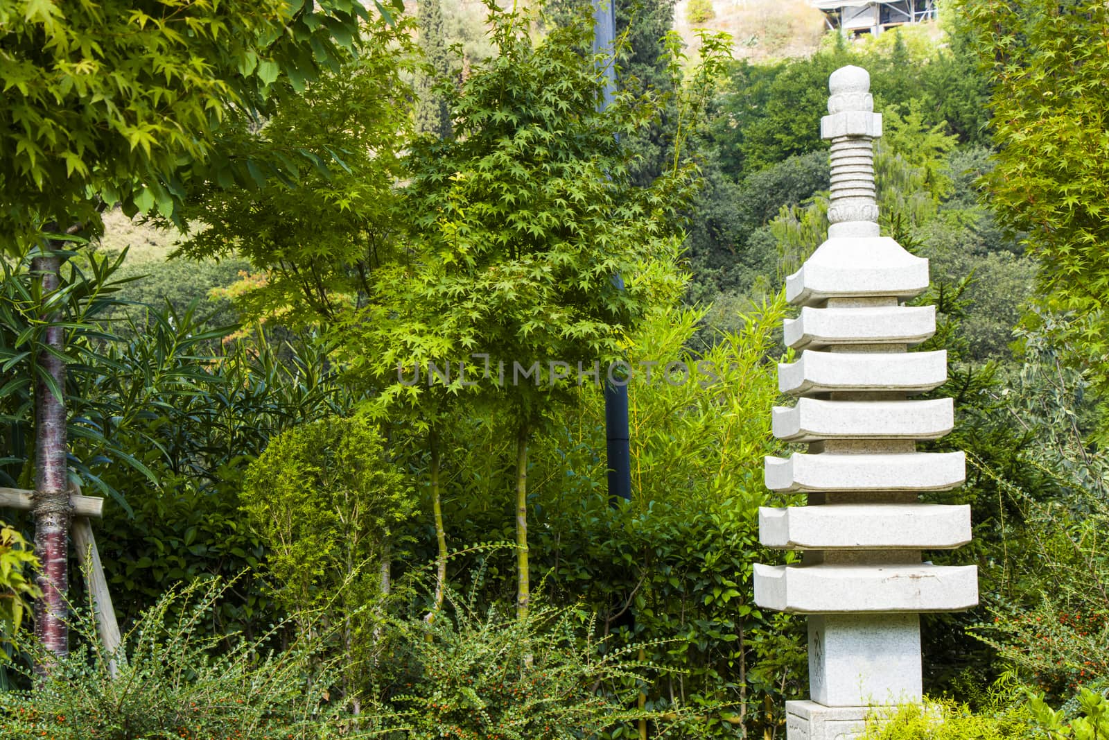 Japanese garden in Tbilisi botanical garden by Taidundua