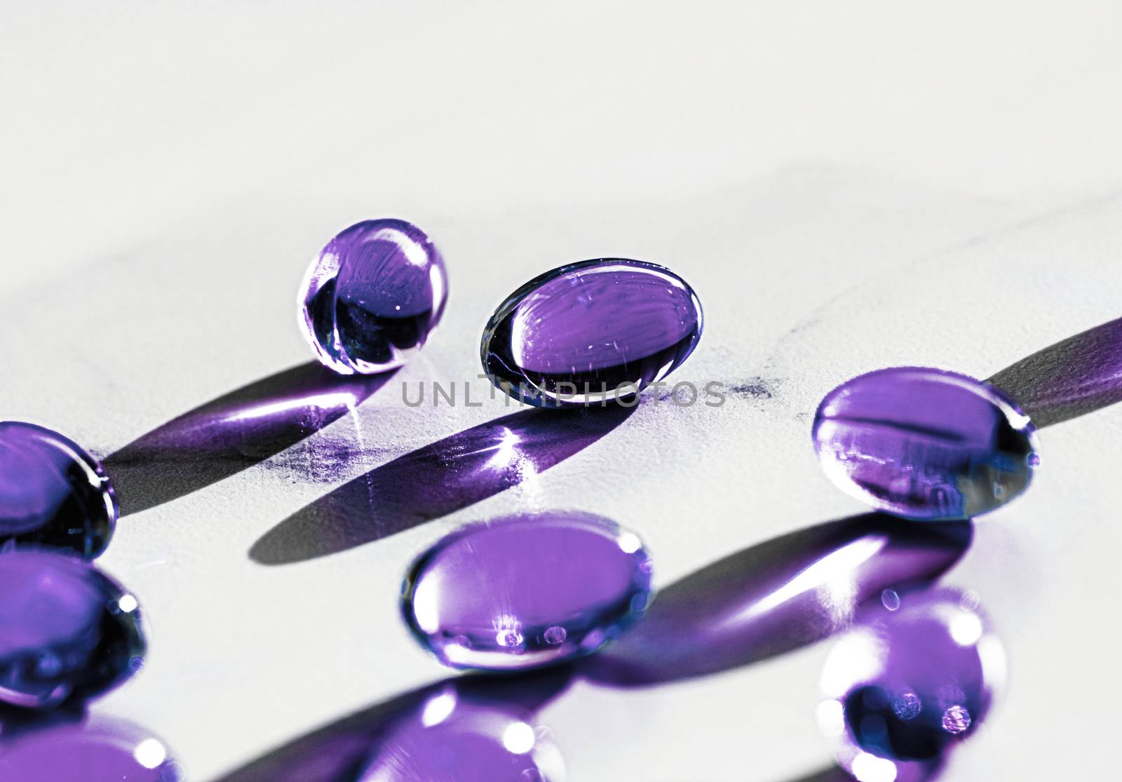Purple capsules for healthy diet nutrition, pharma brand store,  by Anneleven