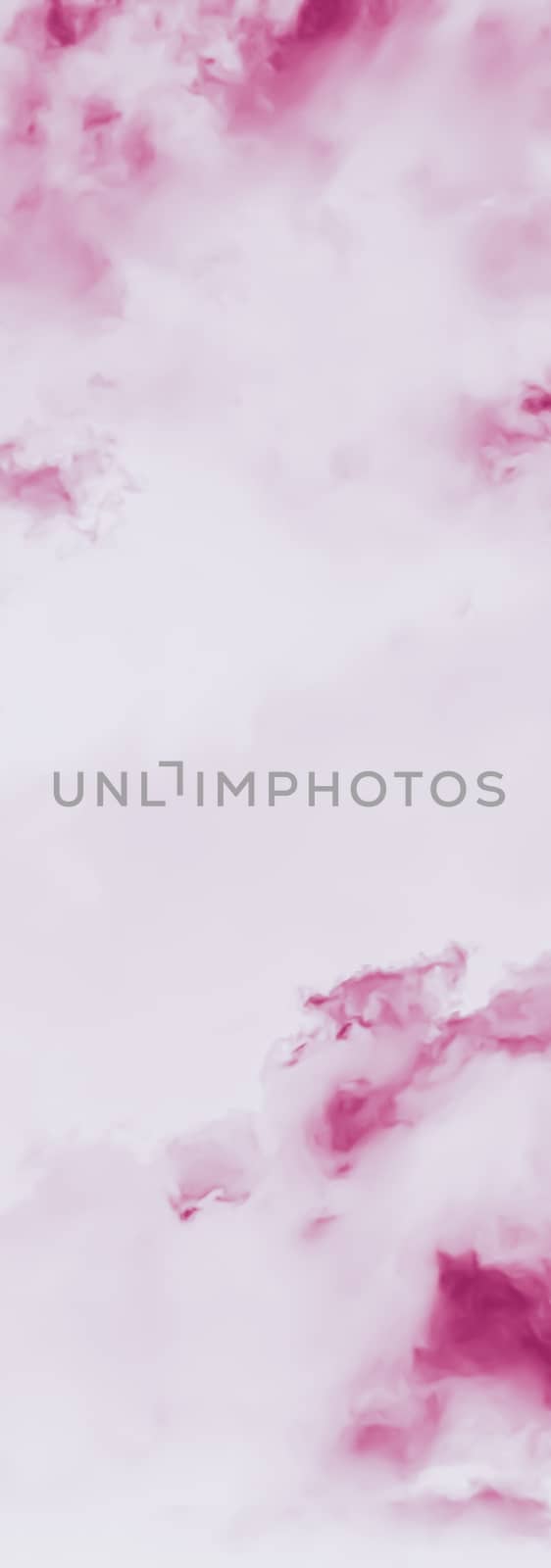 Minimalistic pink cloudy background as abstract backdrop, minimal design and artistic splashes