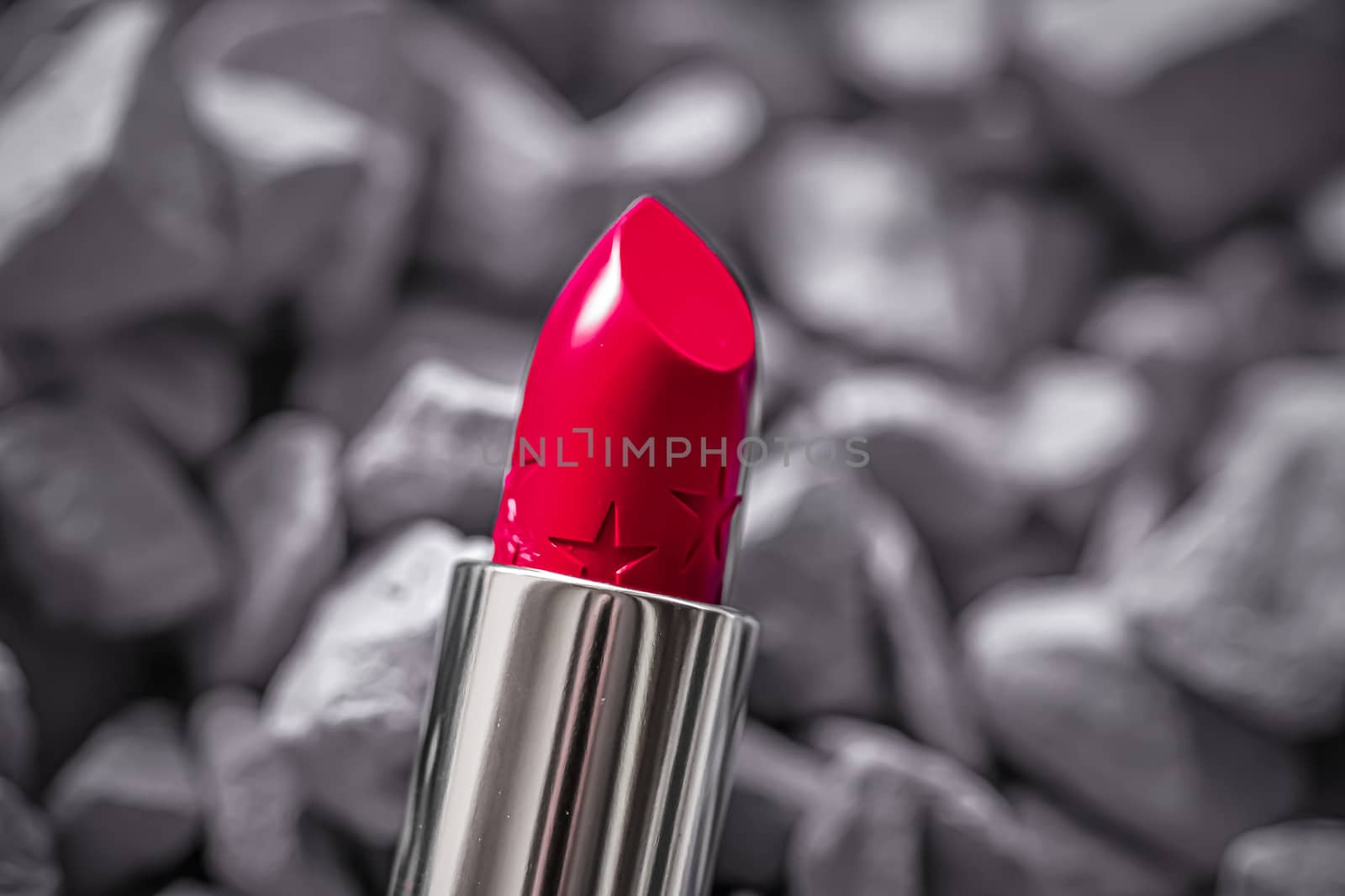 Red lipstick closeup, luxury make-up and beauty cosmetics