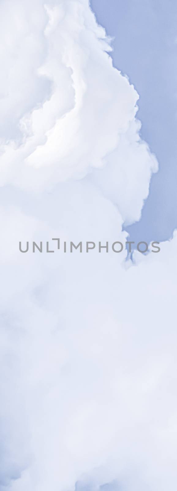 Fantasy and dreamy pastel blue sky, spiritual and nature backgrounds